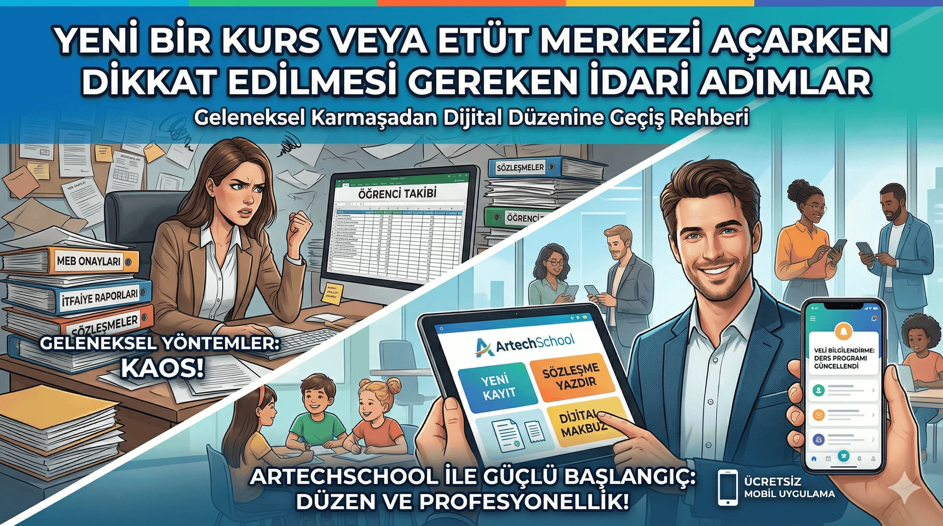 Yeni Bir Kurs Merkezi veya Etüt Merkezi Açarken Dikkat Edilmesi Gereken İdari Adımlar