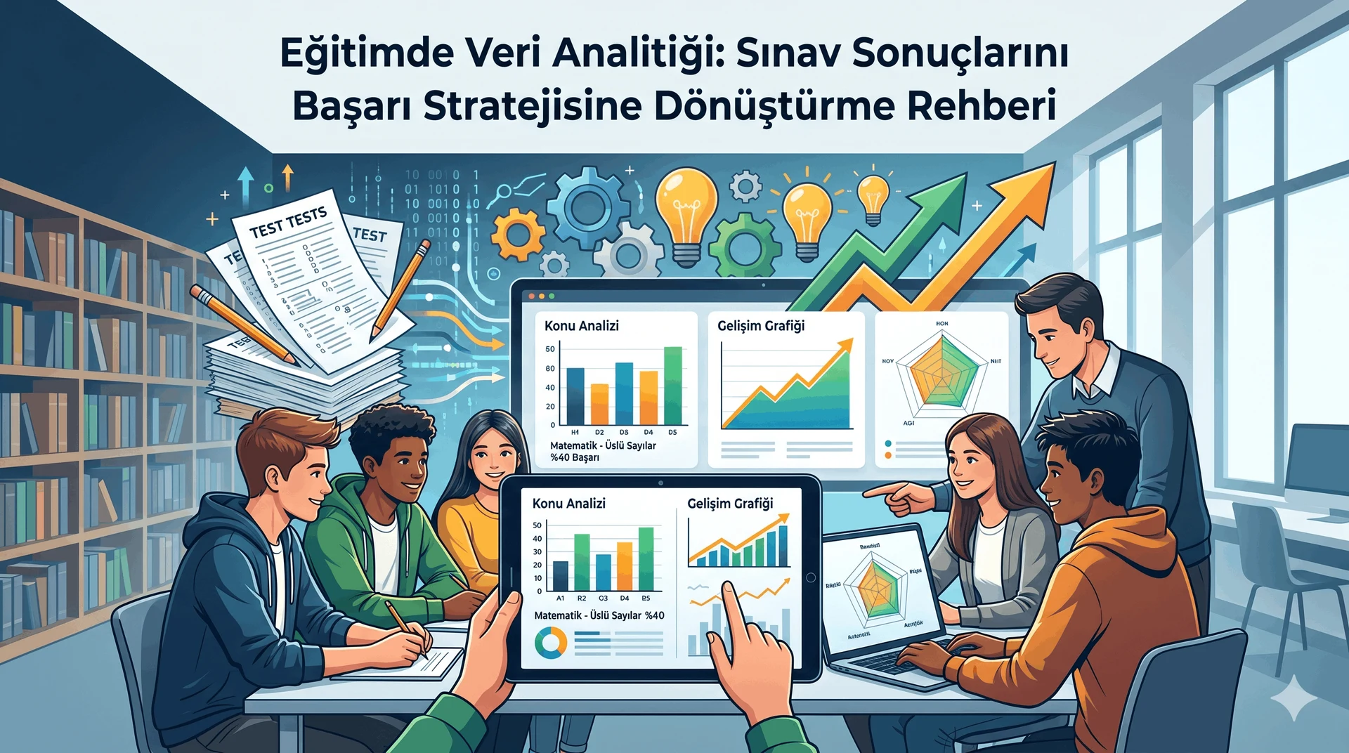Eğitimde Veri Analitiği: Sınav Sonuçlarını Başarı Stratejisine Dönüştürme Rehberi